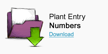 Plant Entry Numbers